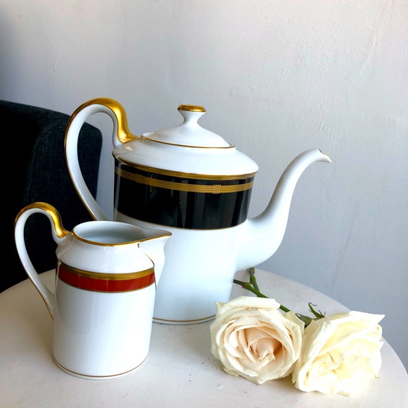 *authentic vintage*Christian Dior Tea/coffee pot and creamer